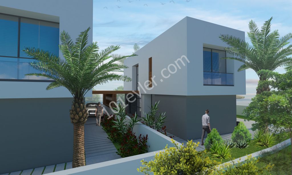 LUXURIOUS 3 BEDROOM VILLA 300m AWAY FROM THE BEACH, IN KYRENIA CATALKOY !