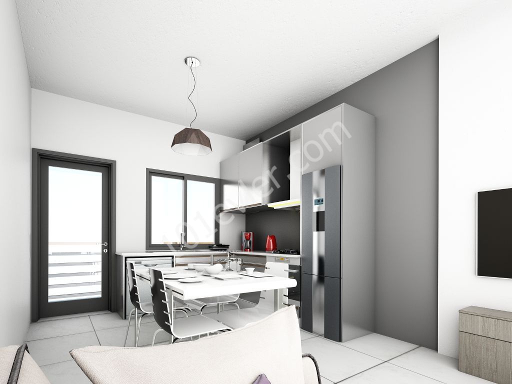 LEFKOŞA ORTAKÖY 'de, ŞİRKET ÖDEMELİ 2+1 PENTHOUSE DAİRE !