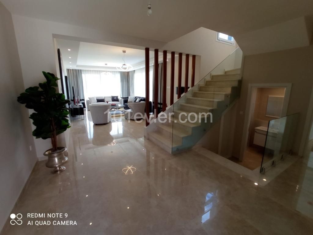 4 + 1 VILLA WITH MOUNTAIN and SEA VIEWS in KYRENIA ÇATALKÖY ! ** 