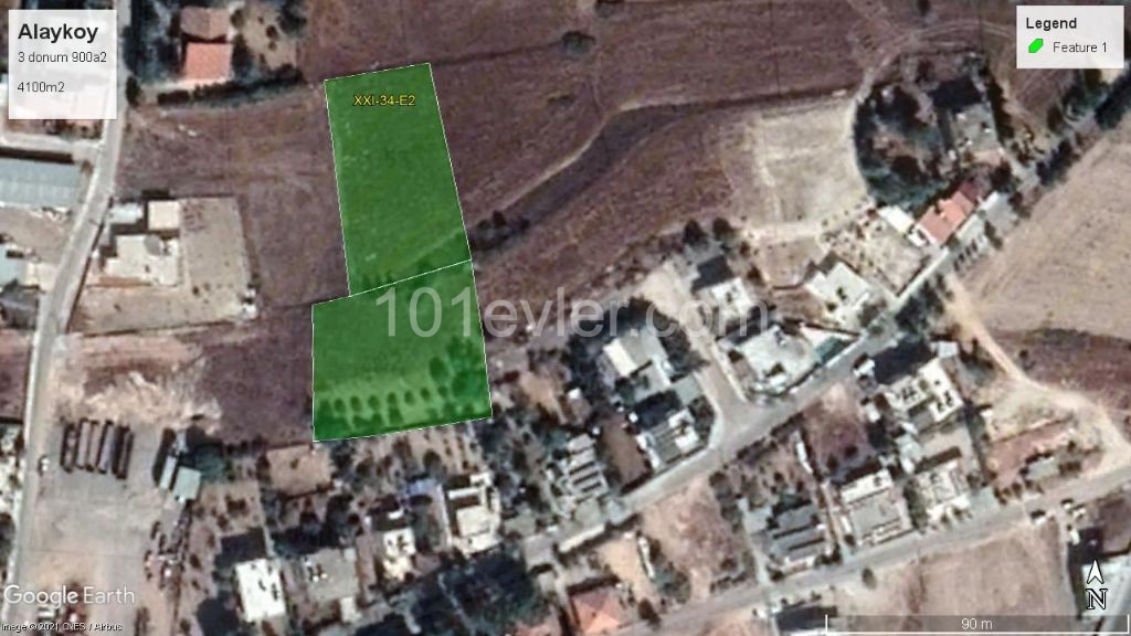 Residential Zoned Plot For Sale in Alayköy, Nicosia