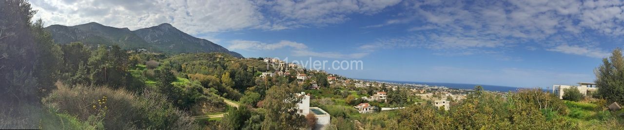 Large Land with Magnificent Views of the Open Sea, Mountains, Nature and Monasteries on Close to 5 Acres in Bellapais ** 