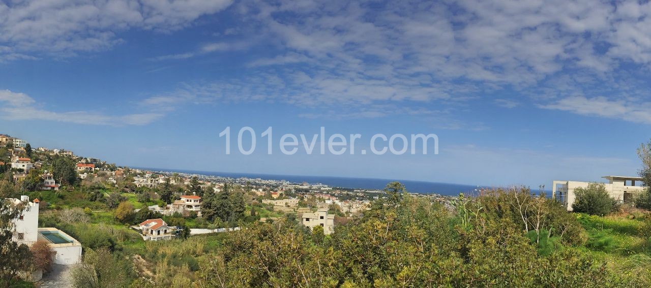 Large Land with Magnificent Views of the Open Sea, Mountains, Nature and Monasteries on Close to 5 Acres in Bellapais ** 