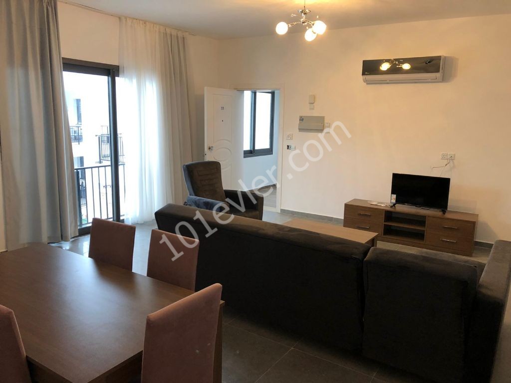 Girne Zeytinlik Bölgesinde Full Eşyalı, Aylık Ödemeli Kiralık Daire 500 STG