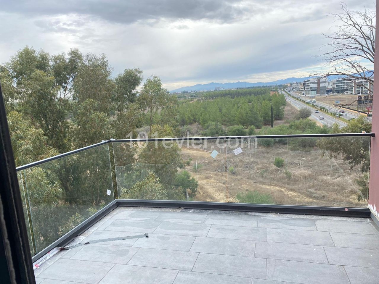 Nikosia Ortaköy mit nicht ausgeschnittenen Blick, Zentralheizung 2+1 90 + 40 Luxus-penthouse zum Verkauf m2 92.000 stg ** 