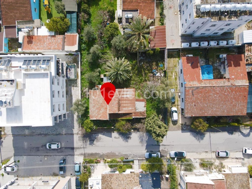 548 m2 4 floors Turkish made land for sale with zoning permission 130.000 stg in a central location in Nicosia Marmara ** 