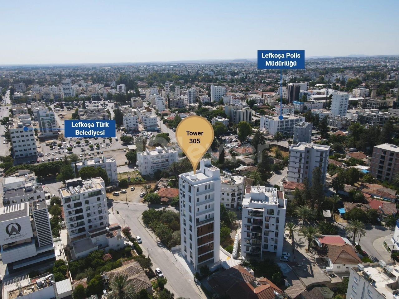 PRESTIGIOUS OFFICE PROJECT IN THE CENTER OF NICOSIA AT TOWER 305 ** 