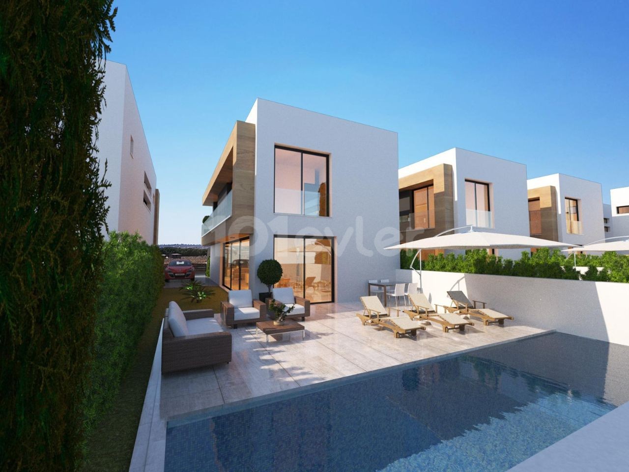 Yenikent te 3+1 185m2 Villa zu verkaufen ** 