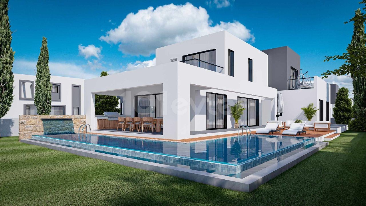 SUPER LUXURY VILLAS FOR SALE IN FAMAGUSTA YENIBOGAZICI at prices starting from stg 145,000 ** 