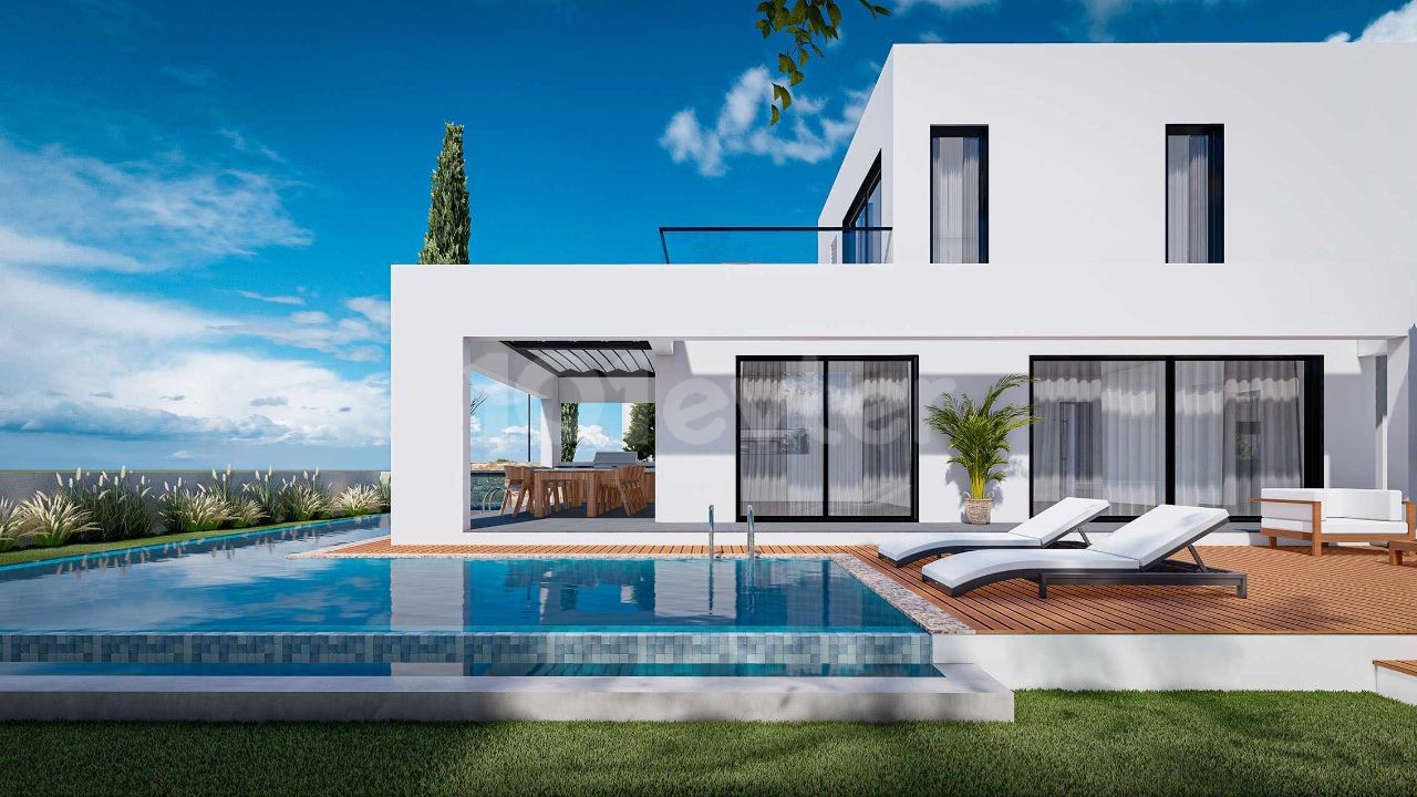 SUPER LUXURY VILLAS FOR SALE IN FAMAGUSTA YENIBOGAZICI at prices starting from stg 145,000 ** 