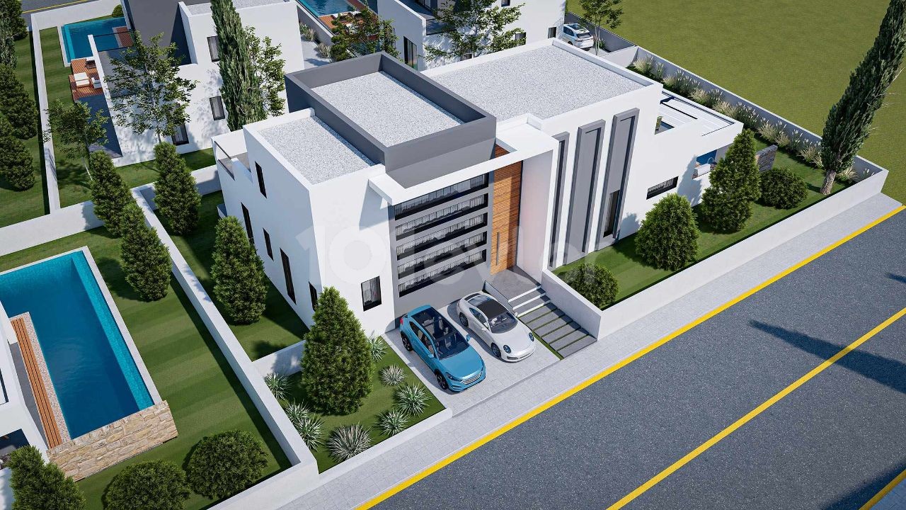 SUPER LUXURY VILLAS FOR SALE IN FAMAGUSTA YENIBOGAZICI at prices starting from stg 145,000 ** 