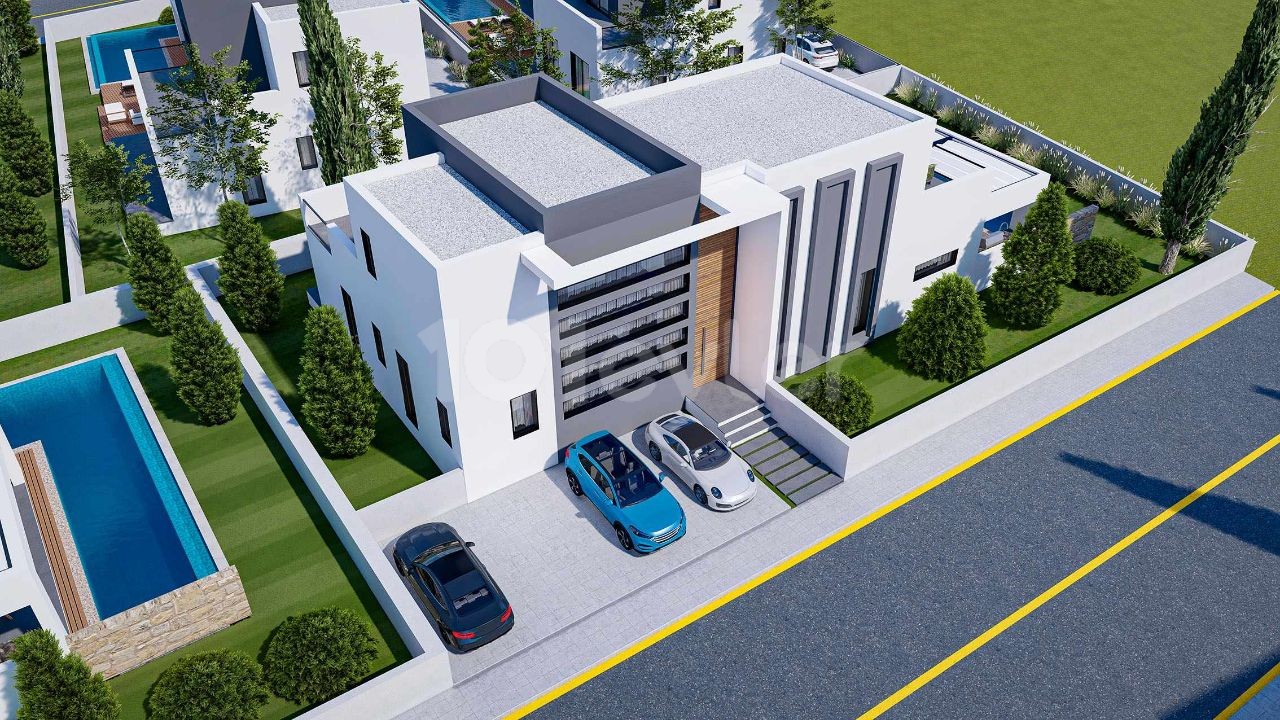 SUPER LUXURY VILLAS FOR SALE IN FAMAGUSTA YENIBOGAZICI at prices starting from stg 145,000 ** 