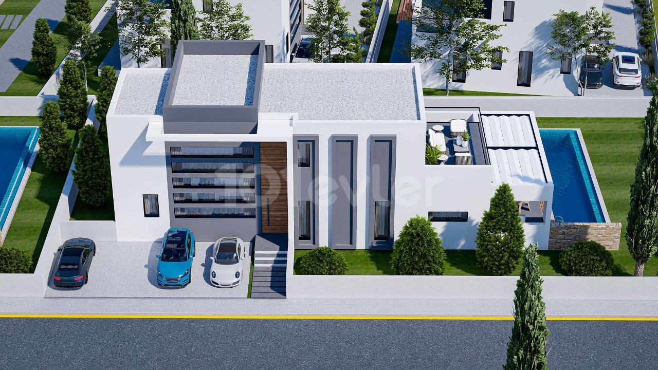 SUPER LUXURY VILLAS FOR SALE IN FAMAGUSTA YENIBOGAZICI at prices starting from stg 145,000 ** 