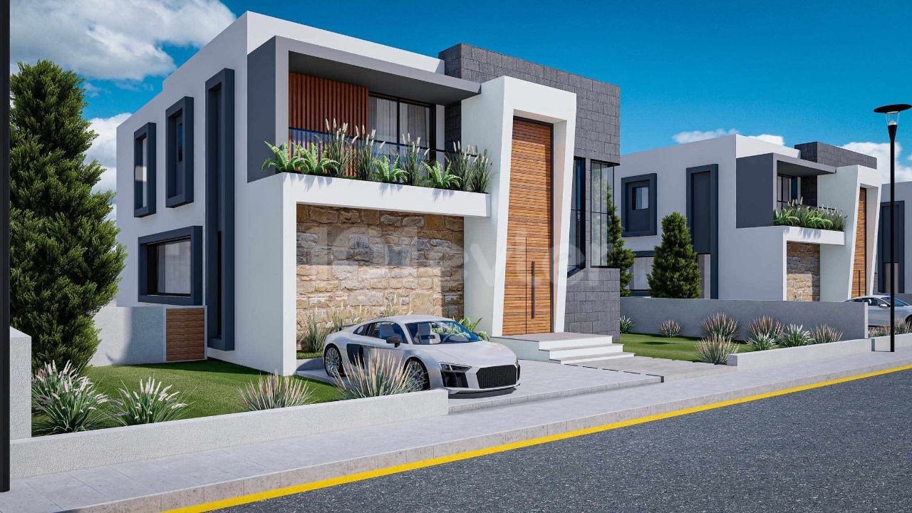 SUPER LUXURY VILLAS FOR SALE IN FAMAGUSTA YENIBOGAZICI at prices starting from stg 145,000 ** 