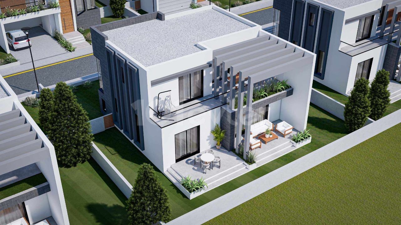 SUPER LUXURY VILLAS FOR SALE IN FAMAGUSTA YENIBOGAZICI at prices starting from stg 145,000 ** 