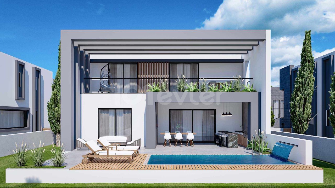 SUPER LUXURY VILLAS FOR SALE IN FAMAGUSTA YENIBOGAZICI at prices starting from stg 145,000 ** 