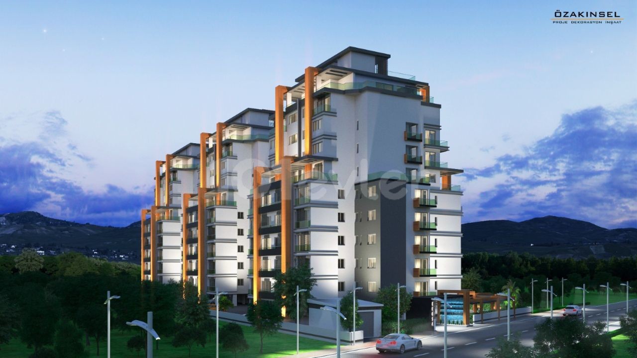 2 + 1 85m2 Ready-to-Delivery Apartments for Sale in Kyrenia Central at Prices Starting from stg 83,000 ** 