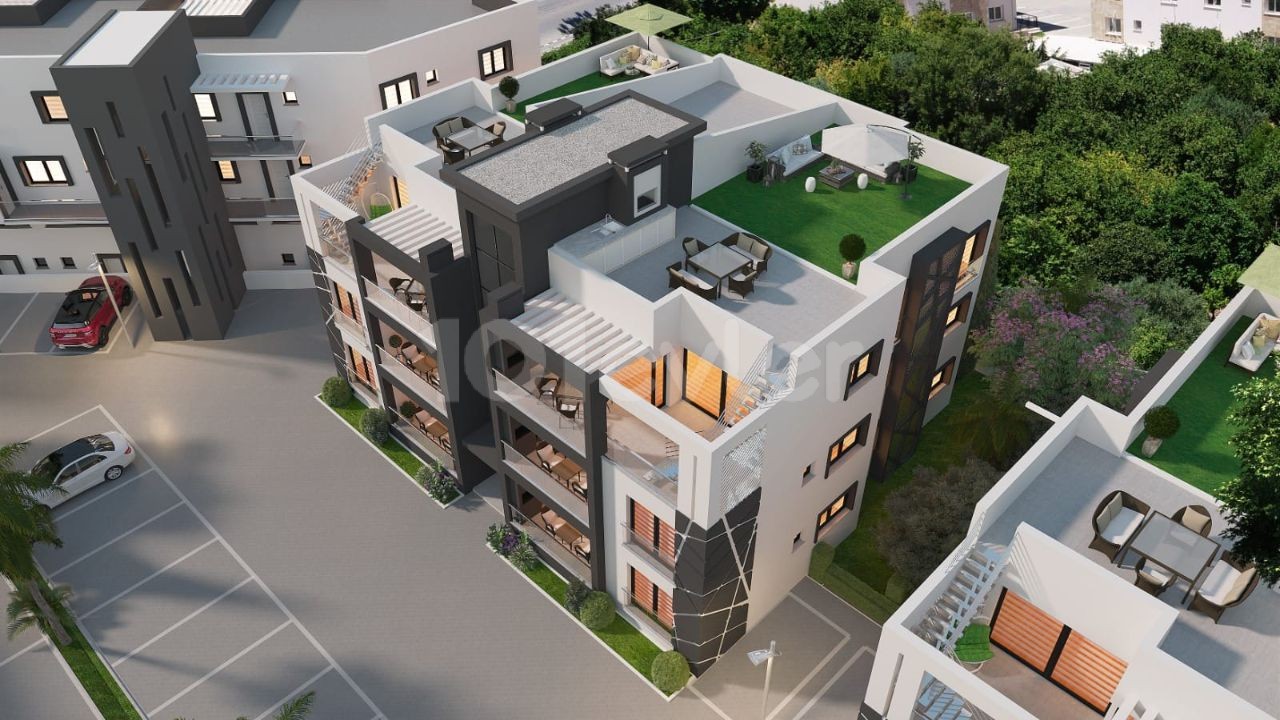 ALSANCAK 'TA 2+1 ,80 M2 DAİRE 75,000stg den başlayan fiyatlarla