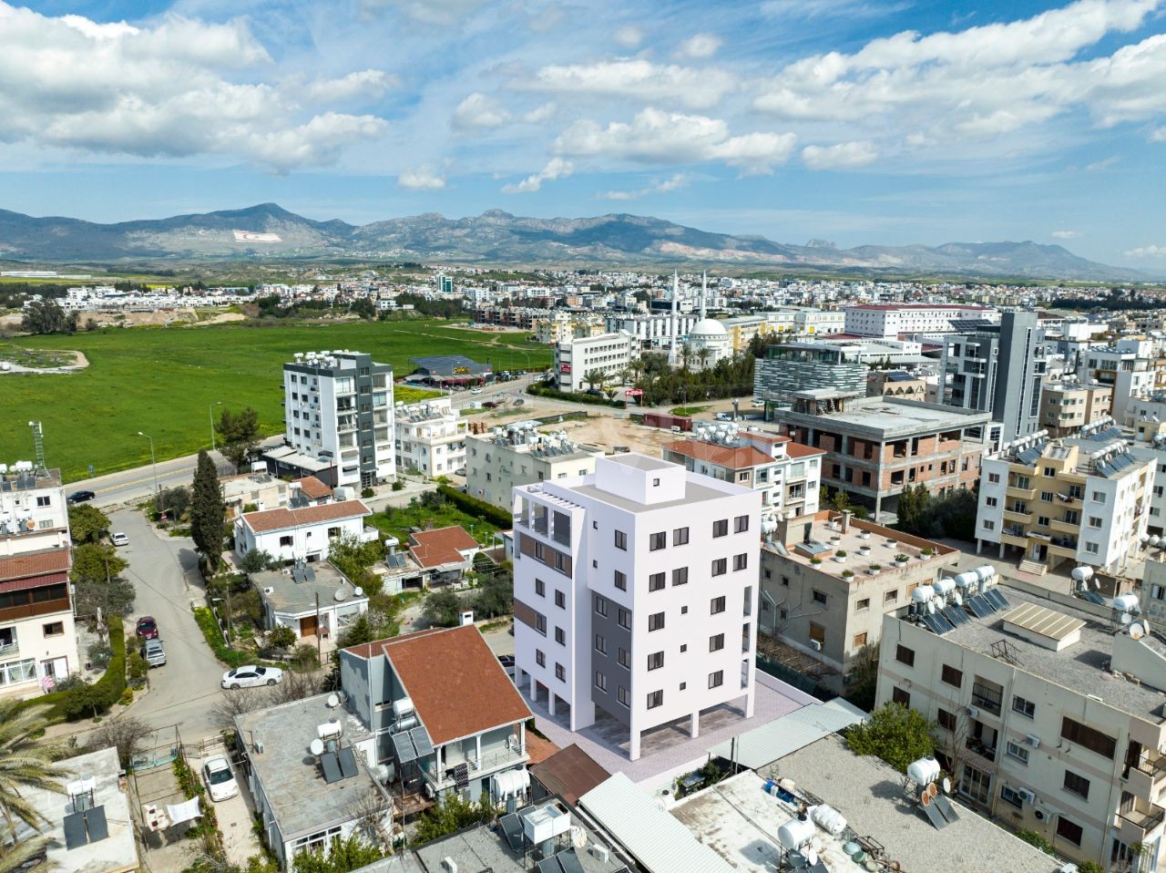 One of the most preferred areas of Nicosia is K.Kaymaklı is also a zero, 110 m2, 3+ 1 apartment  stg 75,000 