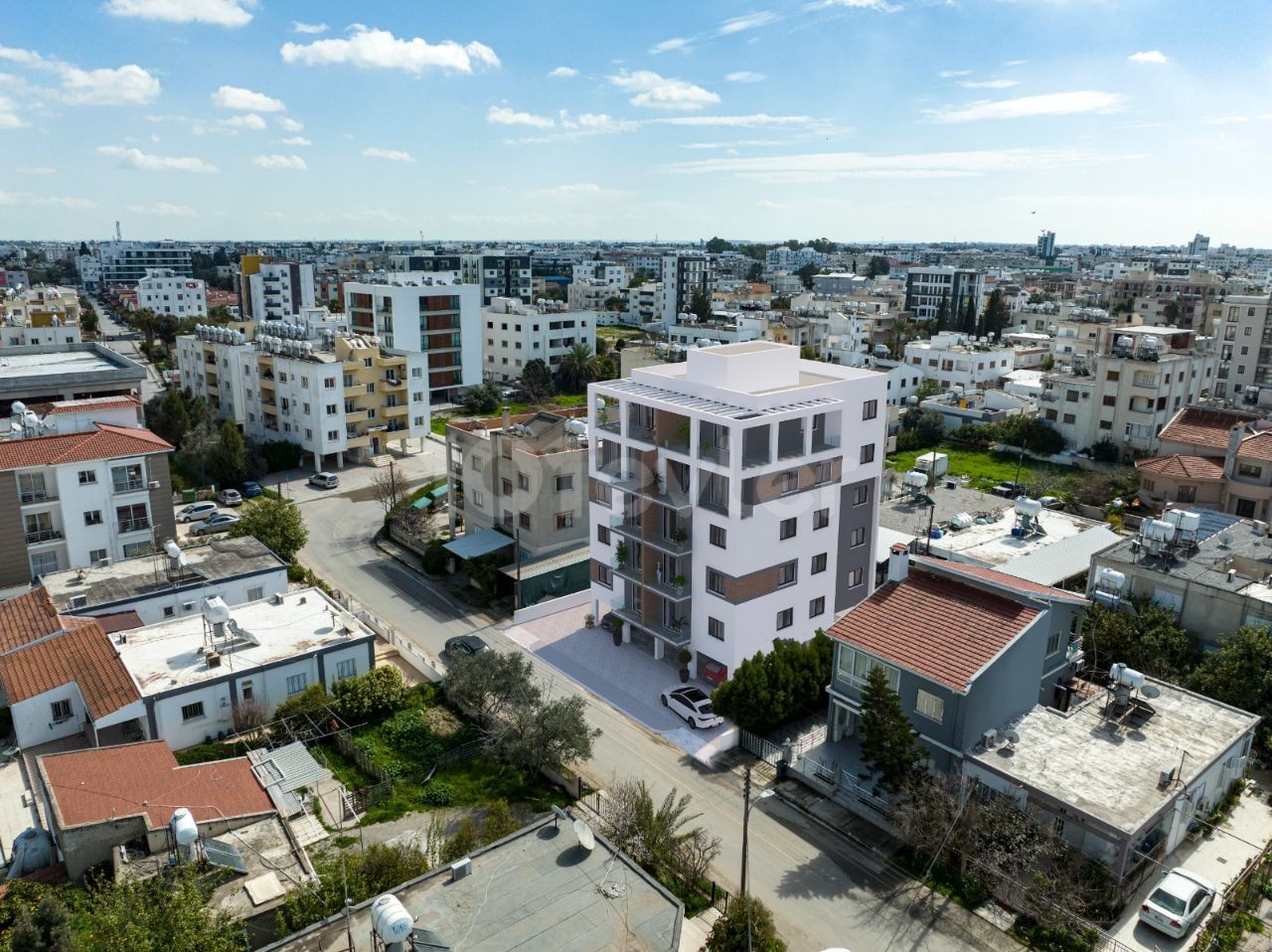 One of the most preferred areas of Nicosia is K.Kaymaklı is also a zero, 110 m2, 3+ 1 apartment  stg 75,000 