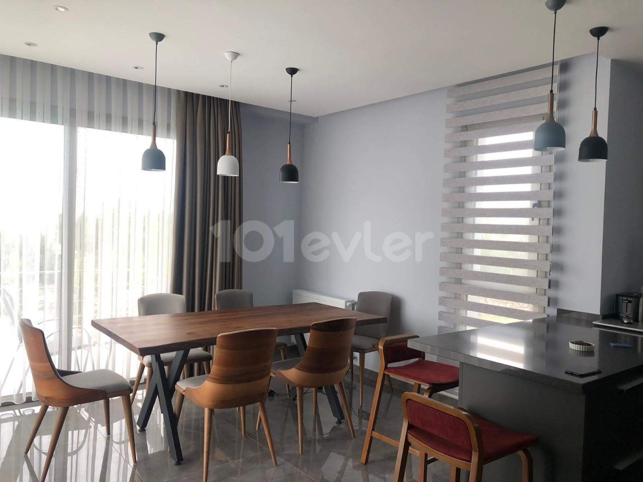 Çatalköy'de 220 m2 3+1 Havuzlu Villalar 450,000stg 