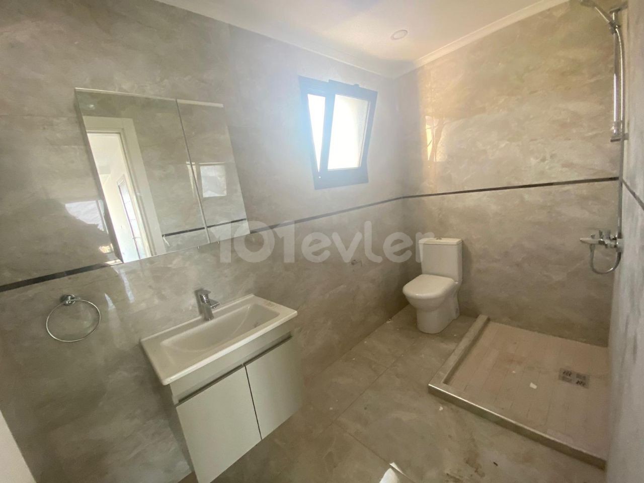 Duplex 2 +1 135m2 +100m2 Terrace with Sea and Mountain Views in the Center of Kyrenia is not closed Penthouse for Sale 135,000stg ** 