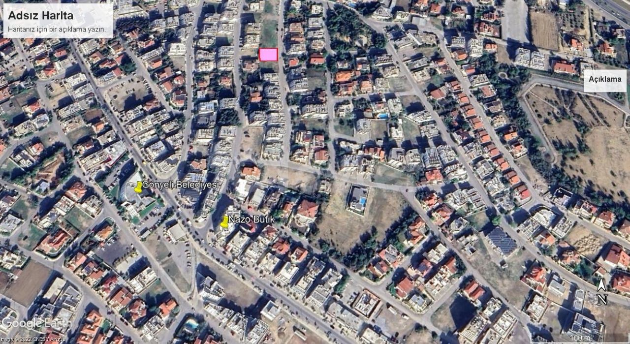 Nicosia Yenikent te Villa Area 1Evlek 2,200a2 Deckhouse Plot 150,000stg ** 