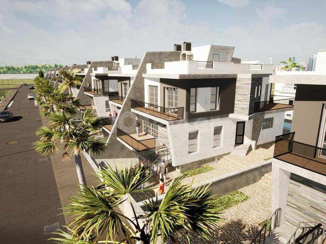 İSKELE LONGBEACH TRİPLEX HAVUZLU/HAVUZSUZ 3+1 VİLLALAR £299,900 den BAŞLAYAN FİYATLARLA