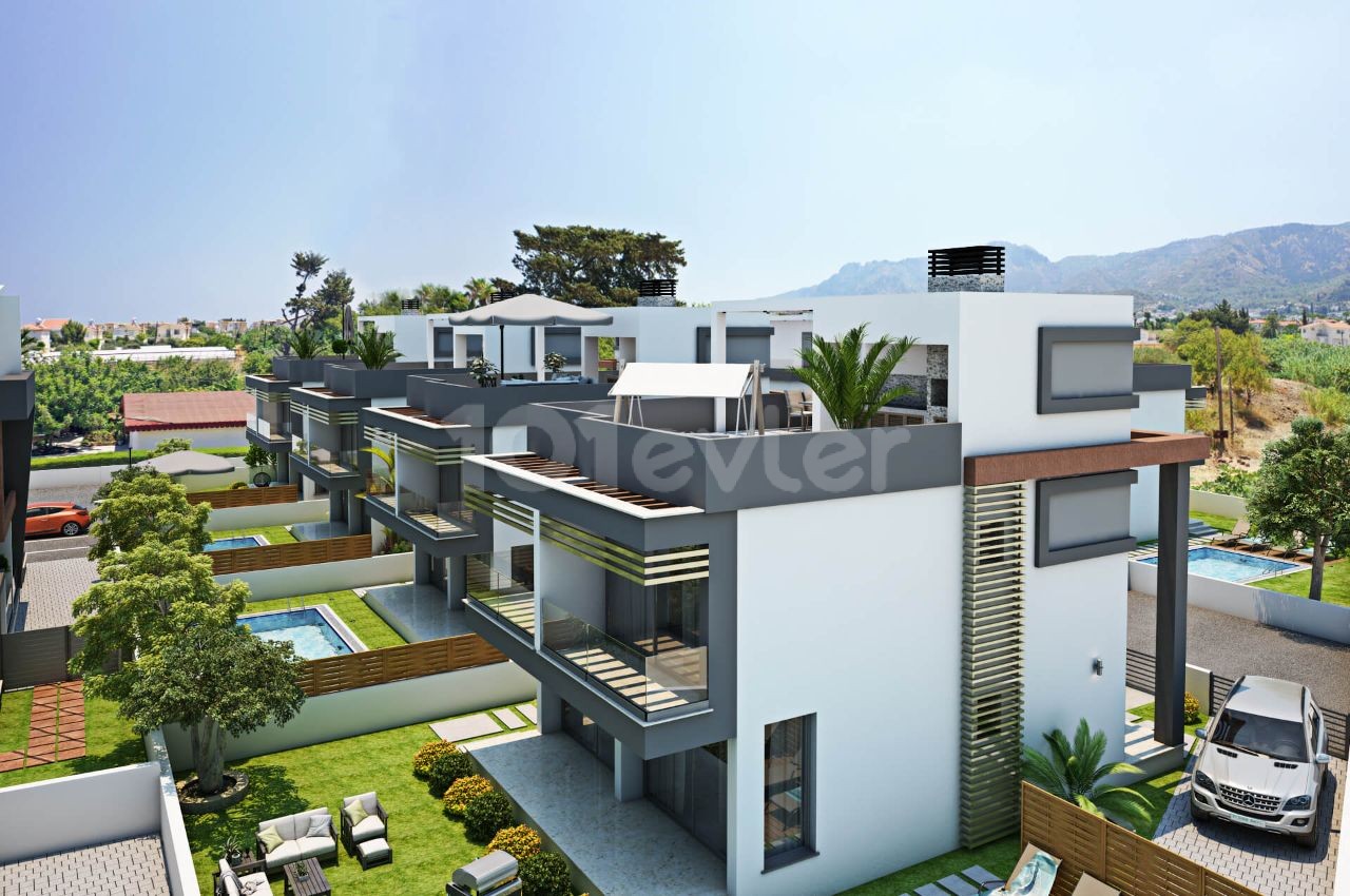 Alsancak'ta Opsiyonel Havuzlu Villa 210,000stg