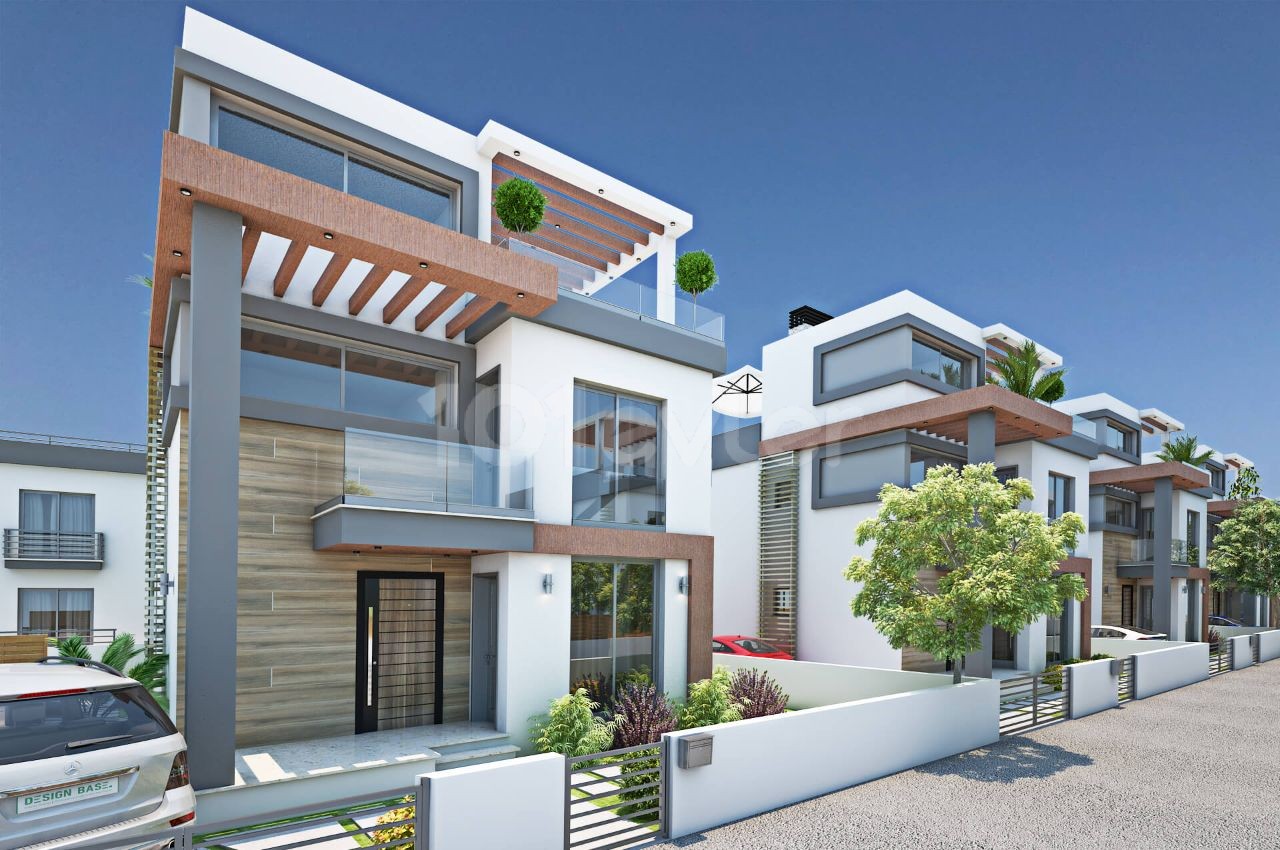 Alsancak'ta Opsiyonel Havuzlu Villa 210,000stg