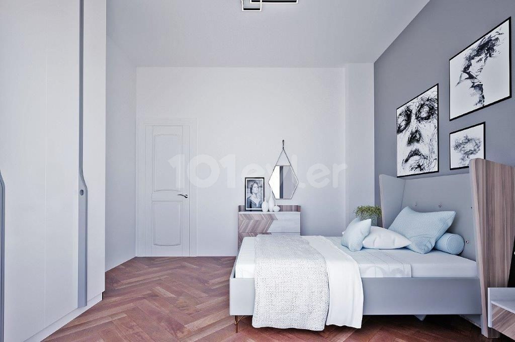 Centrally Located 2+1 Apartments for Sale in Nicosia Kizilbas with Company Payments 59,000stg