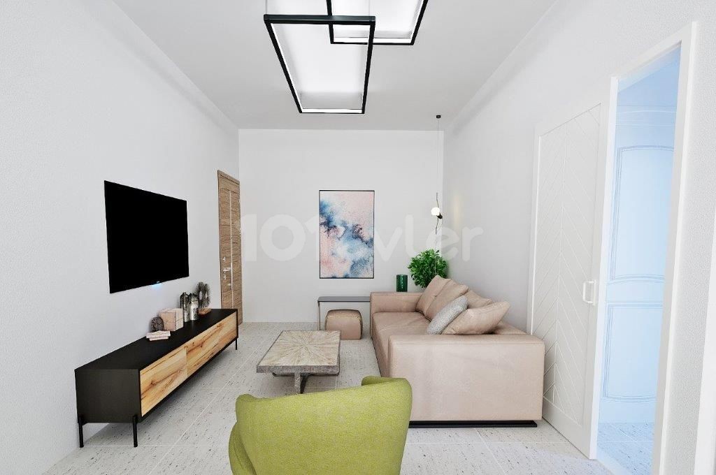 Centrally Located 3+1 Apartments for Sale in Nicosia Kizilbas with Company Payments 79,500stg