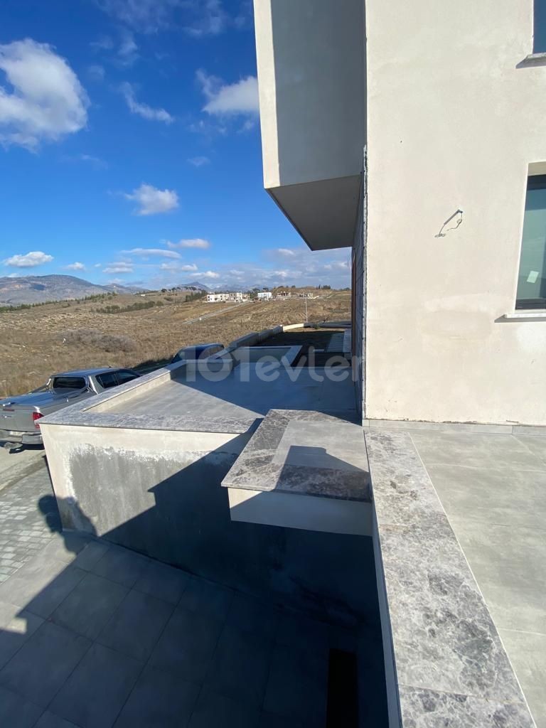 Luxury fully detached villas for sale in Kyrenia Bogaz with 3+1, 160m2 and 40m2 warehouse total 200m2 with fireplace 150m2 garden with unobstructed view 170,000stg