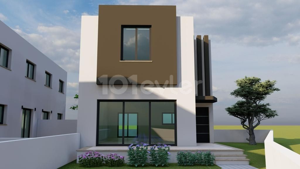 Küçük Kaymakl'da 160m2 Bahçeli Tam Müstakil Satılık Villa 175,000stg 