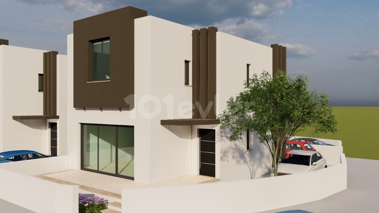 Küçük Kaymakl'da 160m2 Bahçeli Tam Müstakil Satılık Villa 175,000stg 