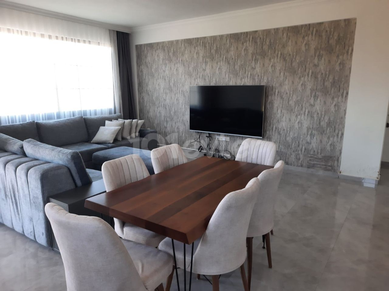 3+1 135m2 Zeminkat Bahceli Apartment for Sale in Zeytinlikte 159.900stg