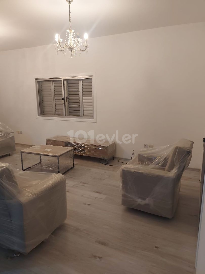 3+1 Renovated Large Garden Furnished Villa for Rent in Yenikent 750stg