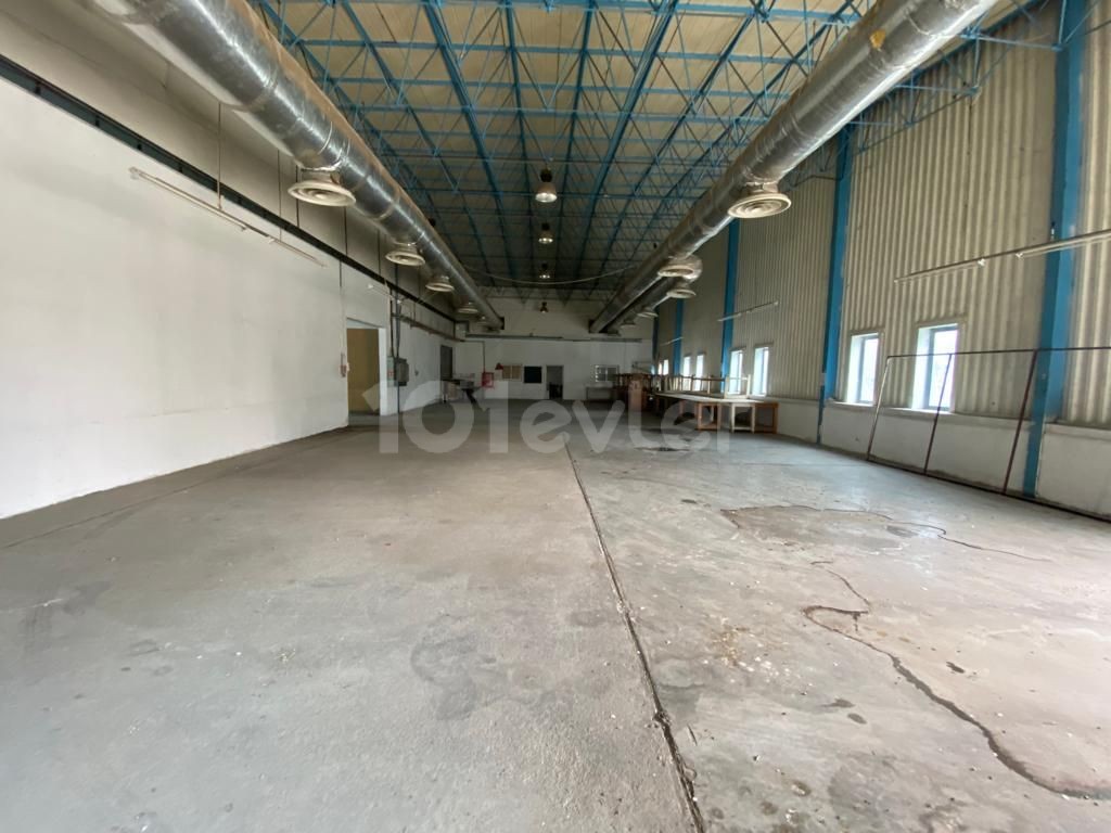 1000m2 Warehouse for Rent Next to Cyprus Newspaper 5,000stg 