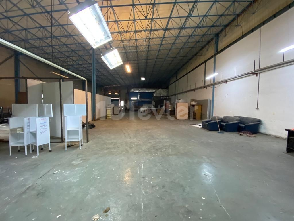 1000m2 Warehouse for Rent Next to Cyprus Newspaper 5,000stg 