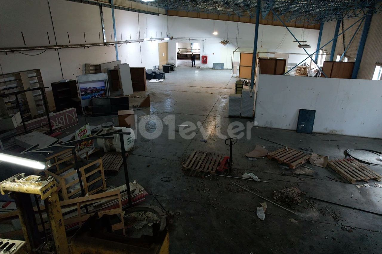 1000m2 Warehouse for Rent Next to Cyprus Newspaper 5,000stg 