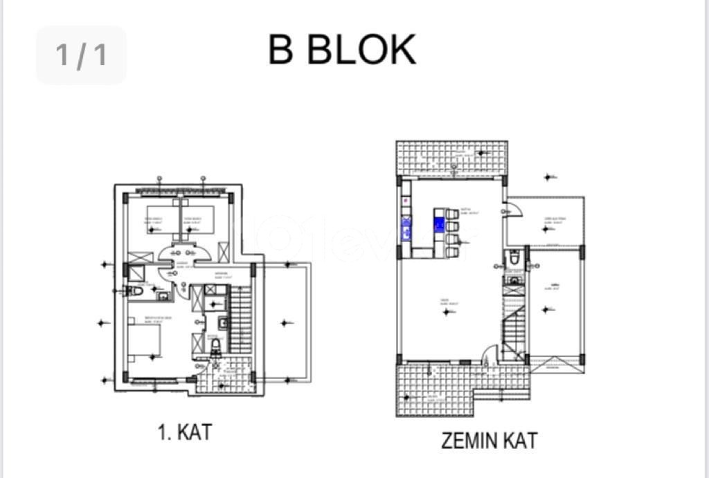 Стадия 2 в продаже. . . ! Продажа 3+1 виллы с турецким садом в Кирении Ağırdağ