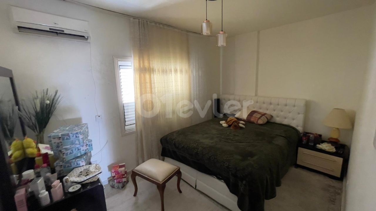 3 + 1 fully furnished renovated apartment in Metehan. 