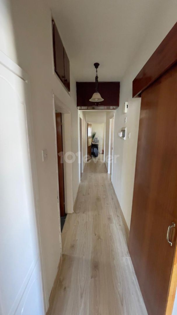 3 + 1 fully furnished renovated apartment in Metehan. 