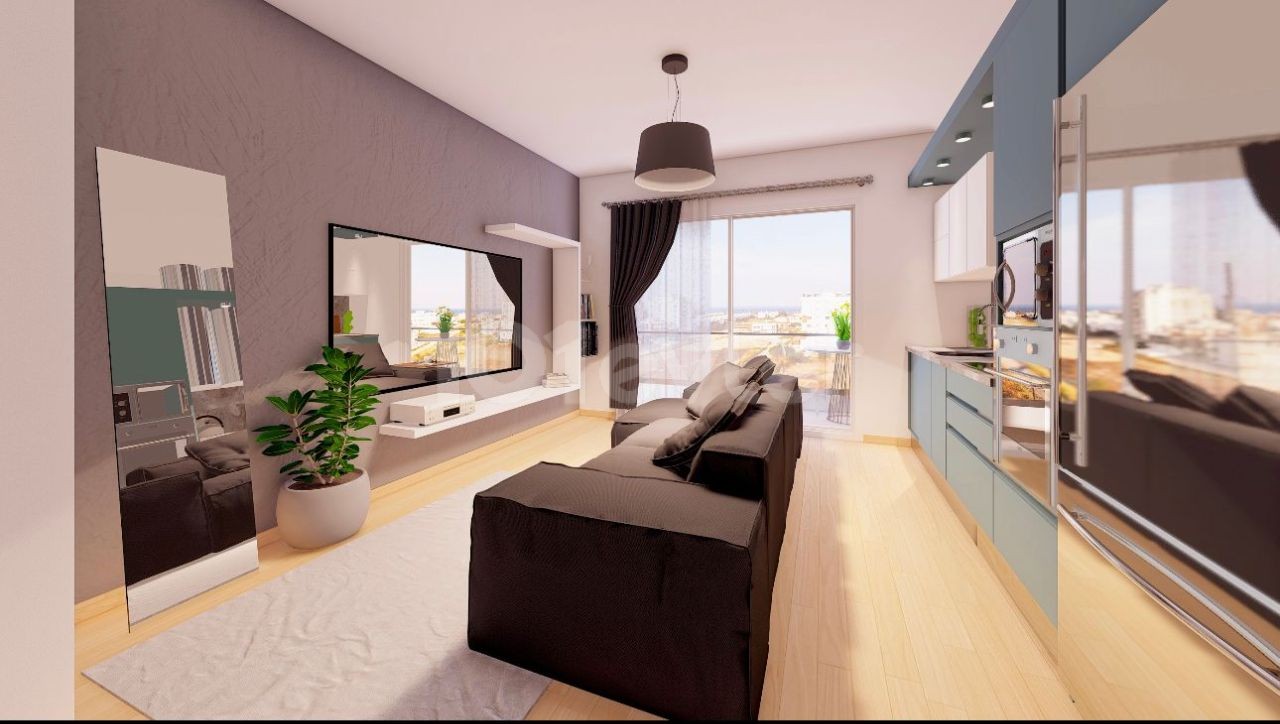 آپارتمان های پنت هاوس 1+1 و 2+1 همراه با آبی مدیترانه در ایسکله لانگ بیچ، با قیمت هایی از 300000 تومان
