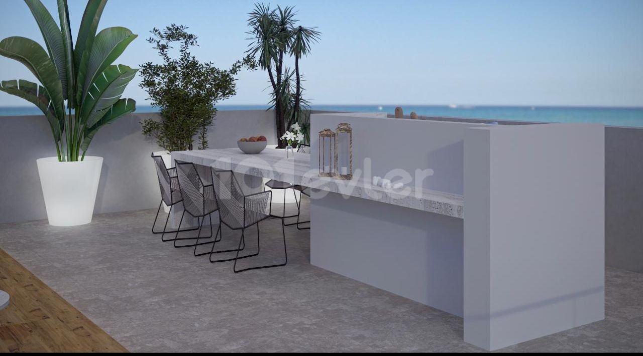 A new life project in Esentepe with its seafront location and breathtaking modern architecture. 3+1 Villas for Sale.