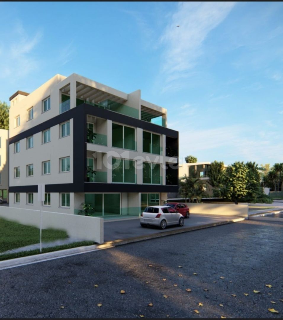 New, 75 m² and 85 m², 2+1 Flats for Sale in Küçük Kaymaklı, One of the Most Preferred Areas of Nicosia