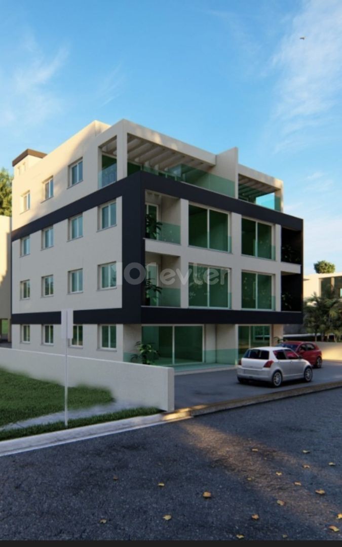 آپارتمان جدید، 75 متر مربع و 85 متر مربع، 2+1 برای فروش در Küçük Kaymaklı، یکی از ترجیح داده شده ترین مناطق نیکوزیا