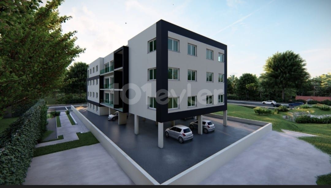 New, 75 m² and 85 m², 2+1 Flats for Sale in Küçük Kaymaklı, One of the Most Preferred Areas of Nicosia