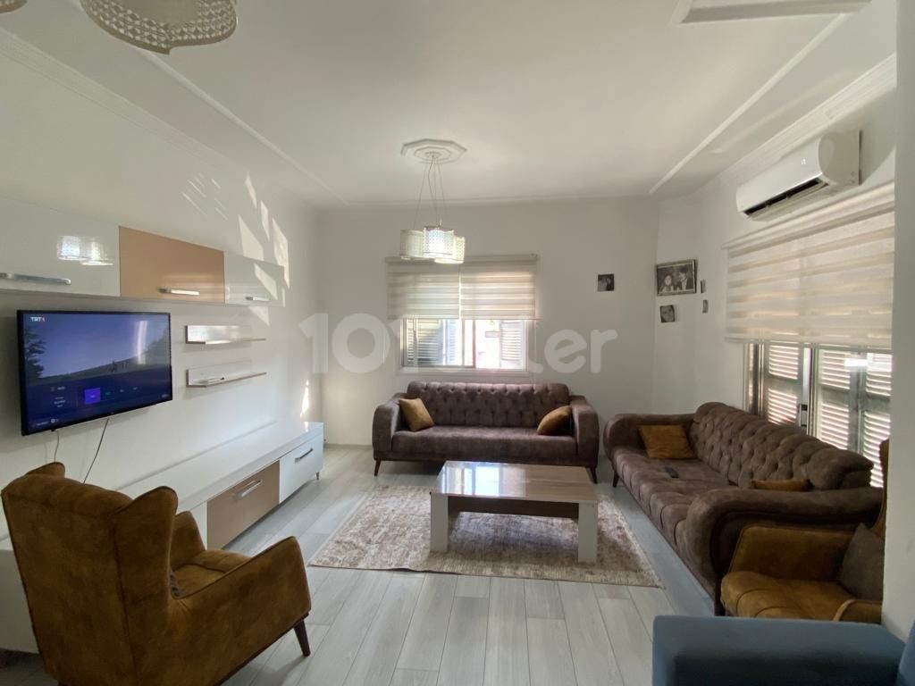 145 m2, 3+1 Ground Floor Flat for Sale in a Unique Location in Ortaköy