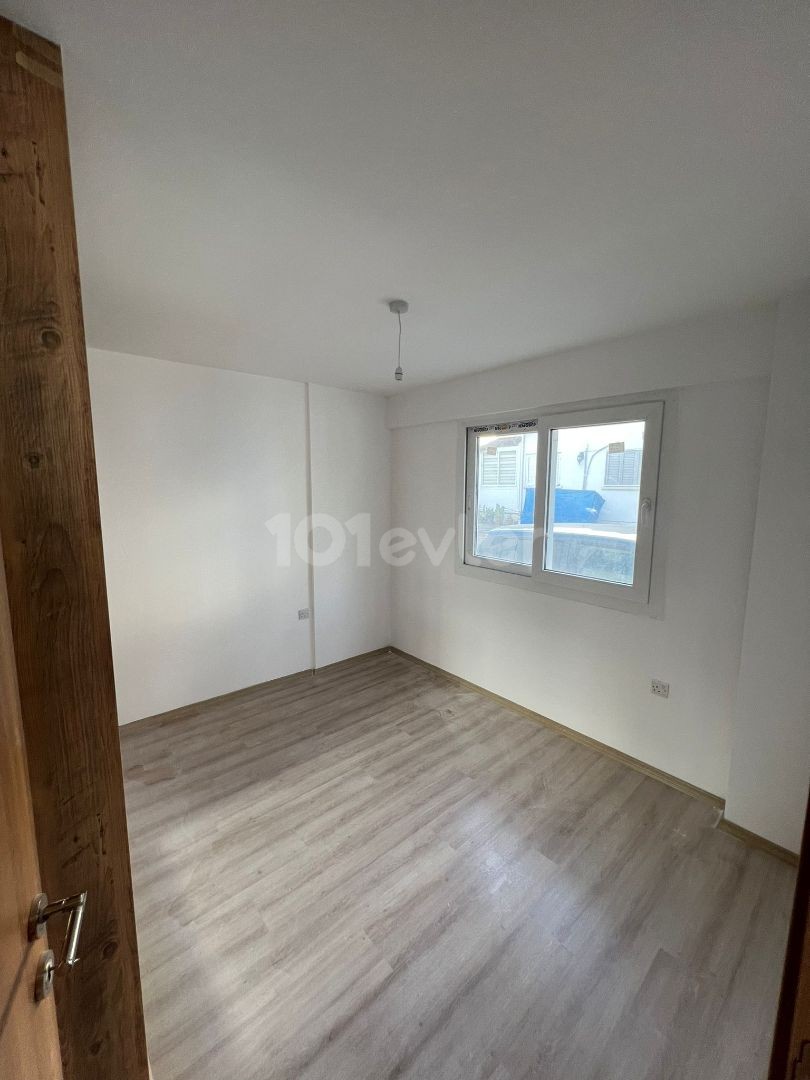 Duplex Apartment for Sale in Dumlupınar, Nicosia, on the Main Street, Turkish Made, Zenin Floor with Garden, 3+1, 105 m2.