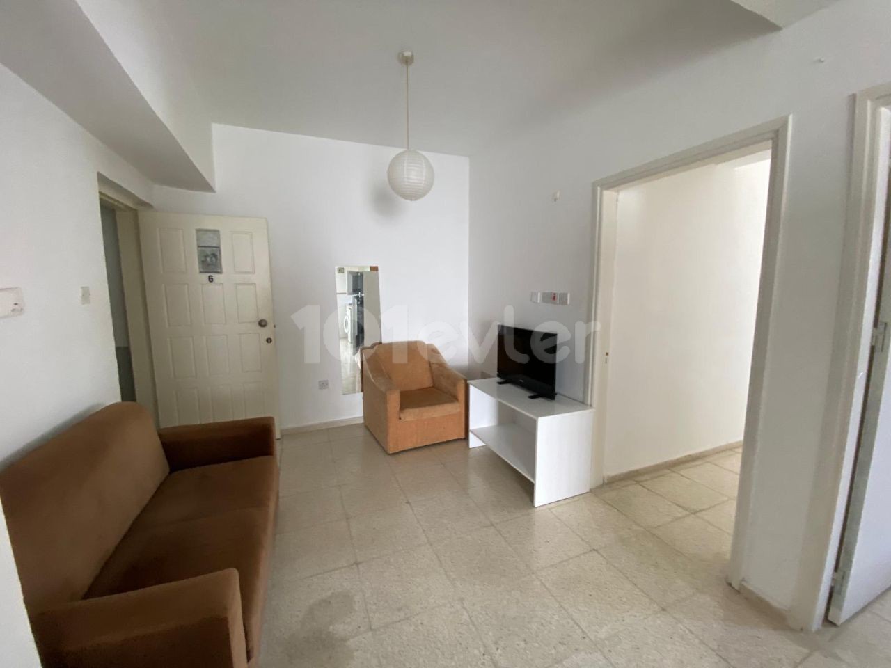 Furnished 1+1 Flat for Rent in a Central Location in Kyrenia with Monthly Payment